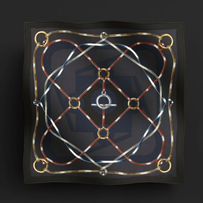 新作！【HERMES】「Figure Artistique Voile」プリント パレオ Figure Artistique scarf 90 | Hermès Australia